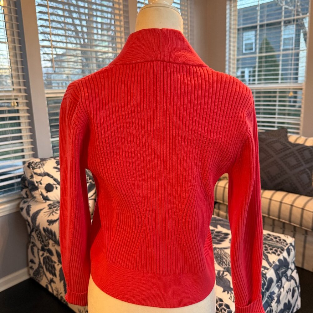 CAbi S Salmon Cardigan